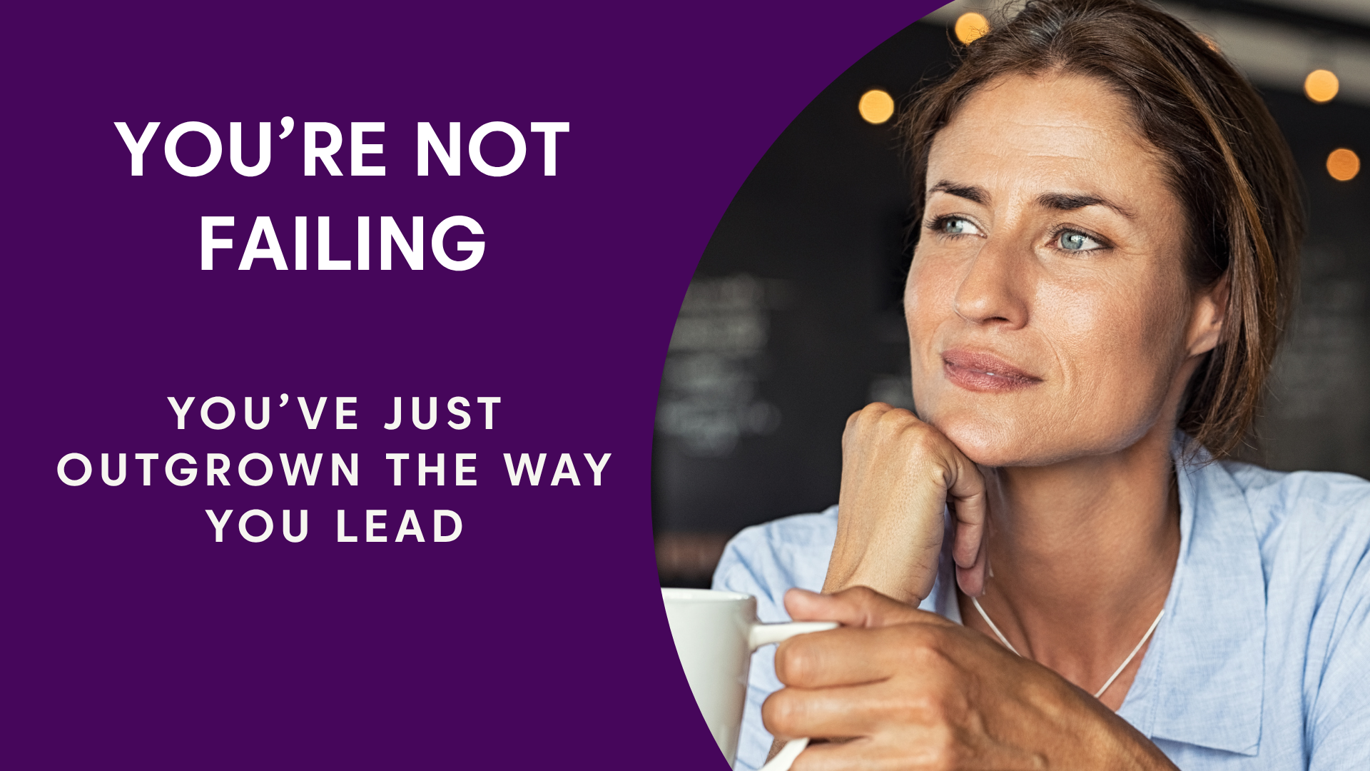 A woman smiles, relieved after solving her business bottleneck with better systems.