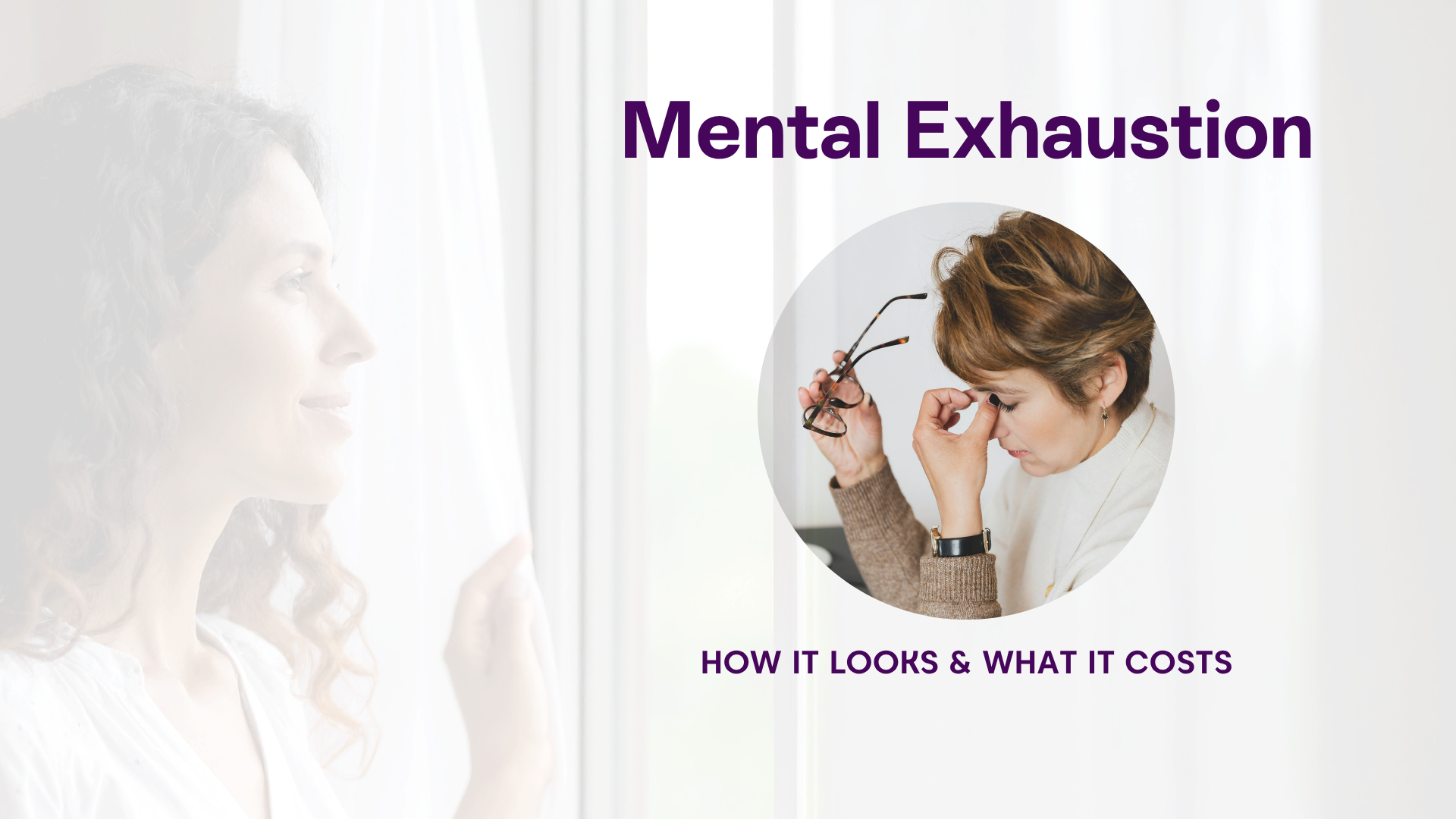 Founder experiencing mental exhaustion from being the operational bottleneck in her business