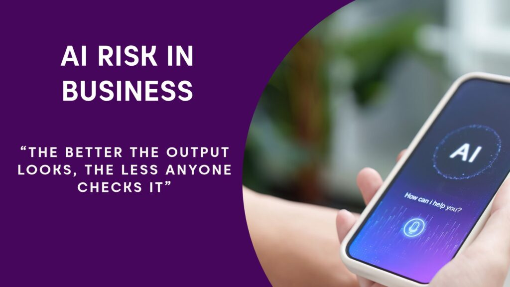 AI risk in business